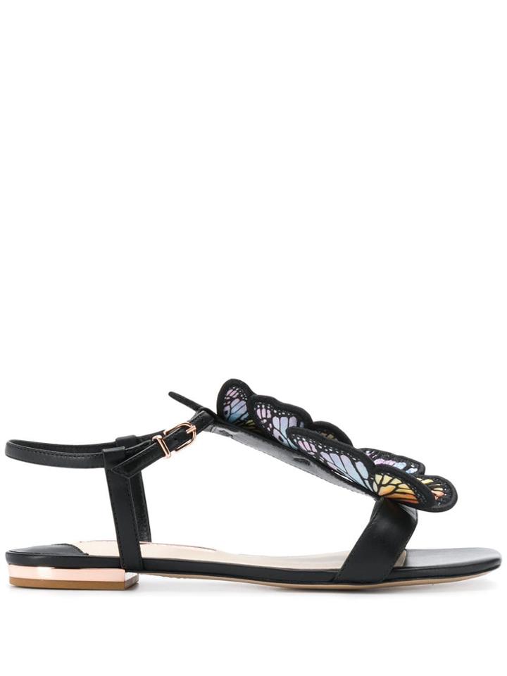 Sophia Webster Butterfly Sandals - Black