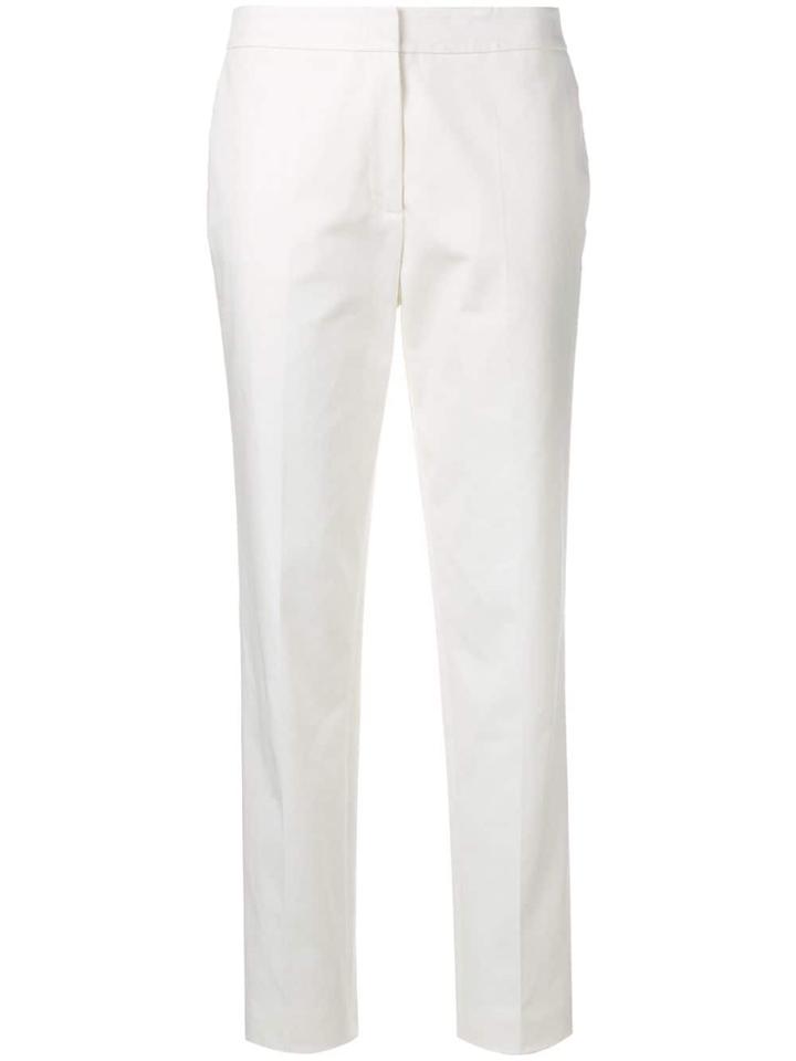 Agnona Cropped Trousers - White