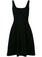 Theory Sleeveless Fit And Flare Dress - Black