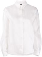 Giorgio Armani Classic Collar Shirt - White