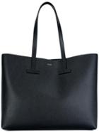 Tom Ford - Logo Stamp Tote - Women - Calf Leather - One Size, Women's, Black, Calf Leather