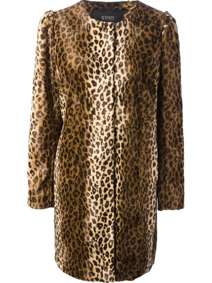 Seventy Leopard Print Coat