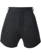 Odeur 'rocket' Shorts, Adult Unisex, Size: Small, Black, Viscose/virgin Wool/polyester/spandex/elastane