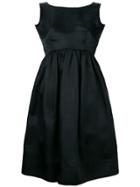 Balenciaga Vintage 1967 Empire Line Dress - Black