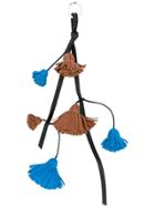 Sonia Rykiel Tassel Bag Charm - Multicolour