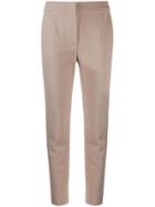 Max Mara Cropped Tapered Trousers - Neutrals