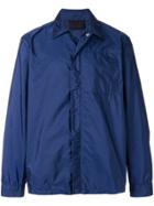 Prada Front Zip Lightweight Jacket - Blue