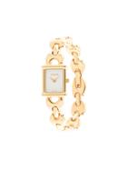 Gucci Pre-owned Changeable Bands Square Watch - Gold