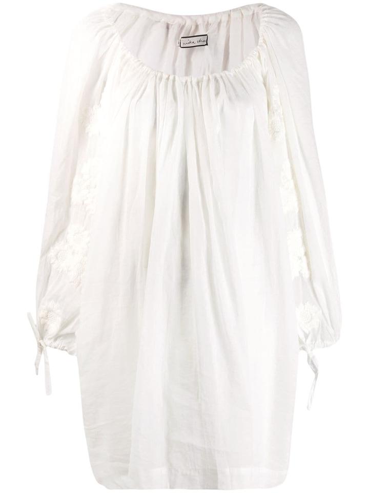 Innika Choo Pocket Smock Mini Dress - White