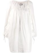 Innika Choo Pocket Smock Mini Dress - White