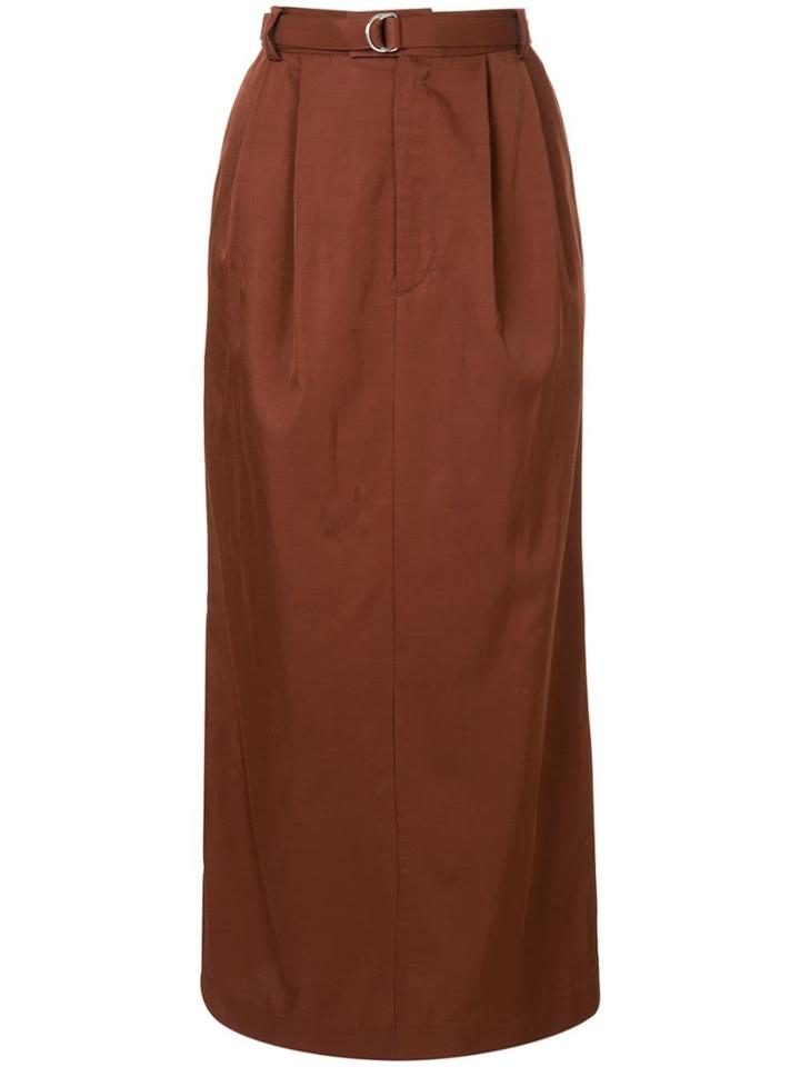 G.v.g.v. Puffy Maxi-skirt - Brown