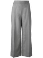 Just Female - Utah Trousers - Women - Polyester/spandex/elastane/viscose - Xs, Grey, Polyester/spandex/elastane/viscose