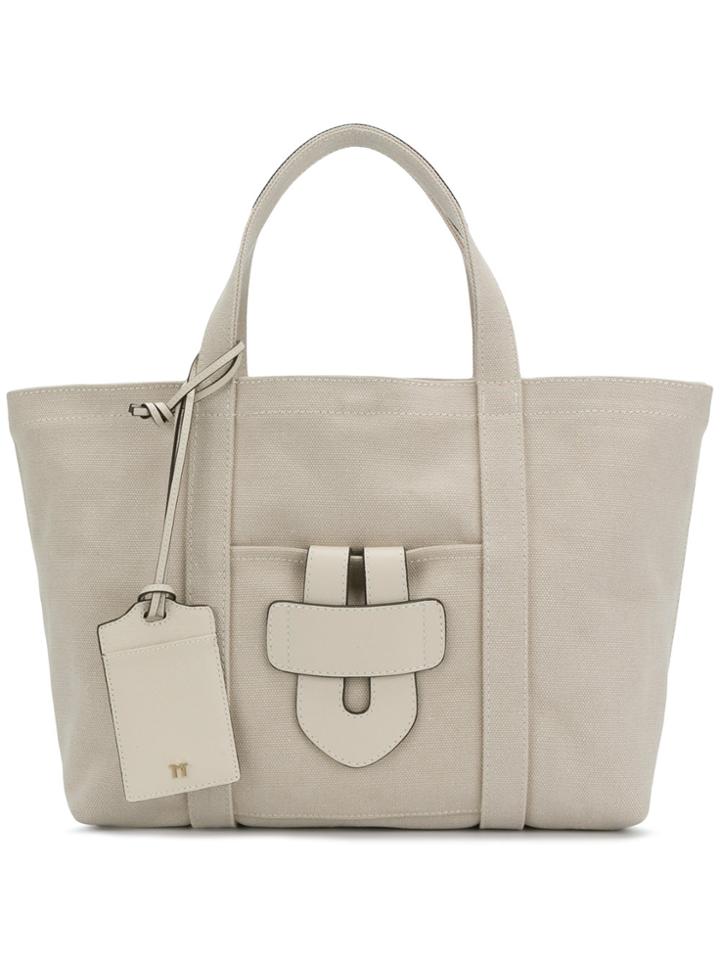 Tila March Simple S Tote - Nude & Neutrals