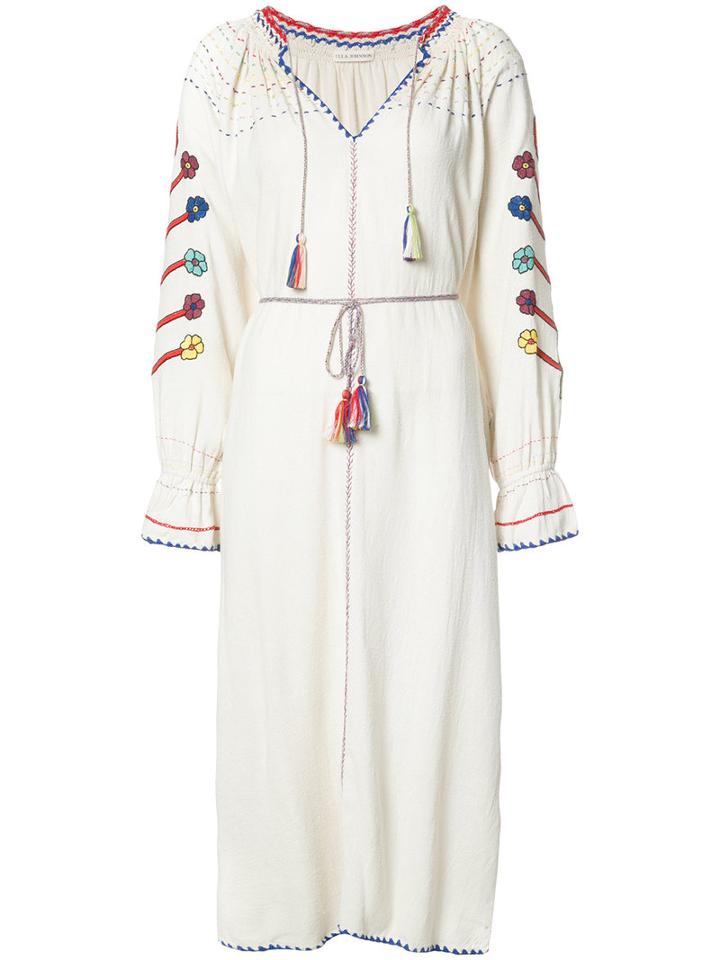 Ulla Johnson Natalia Dress, Size: 6, White, Silk