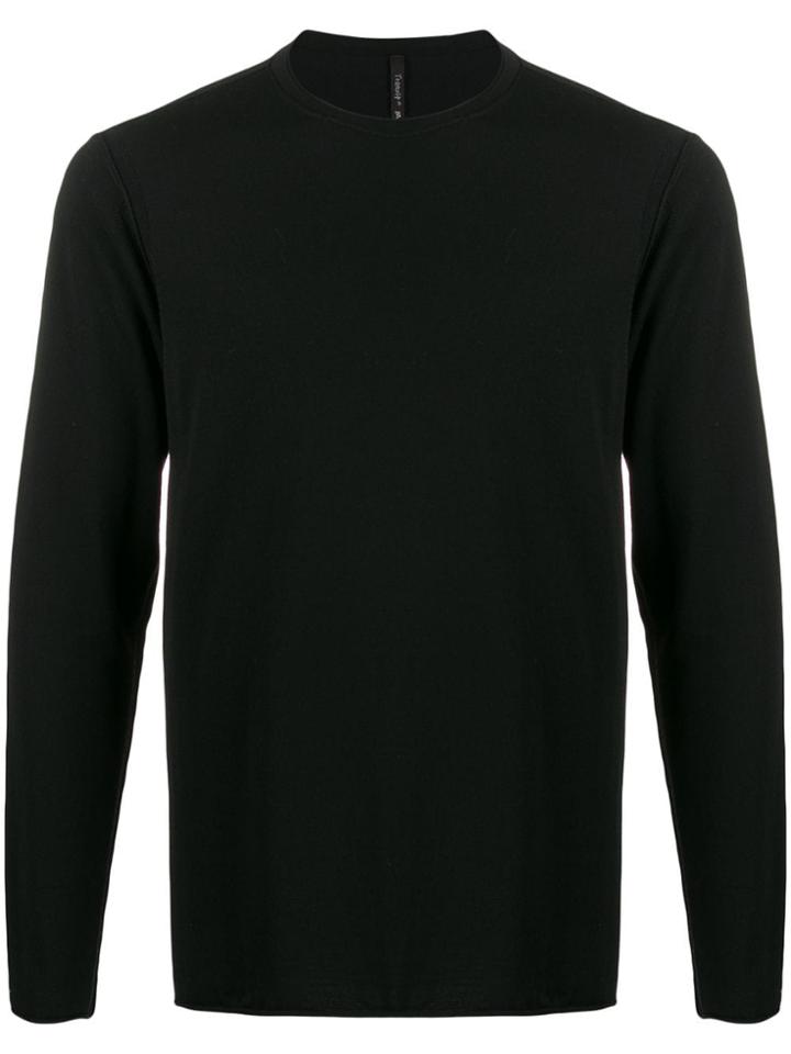 Transit Long Sleeved Knit Jumper - Black