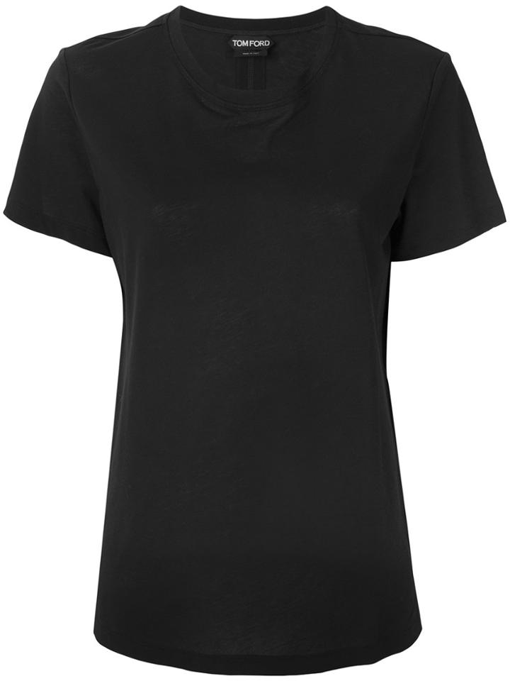 Tom Ford Basic T-shirt - Black