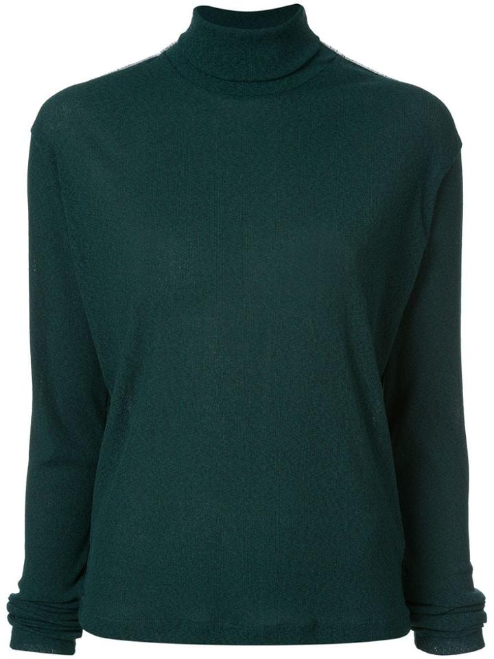 G.v.g.v. Lined High-neck Top - Green
