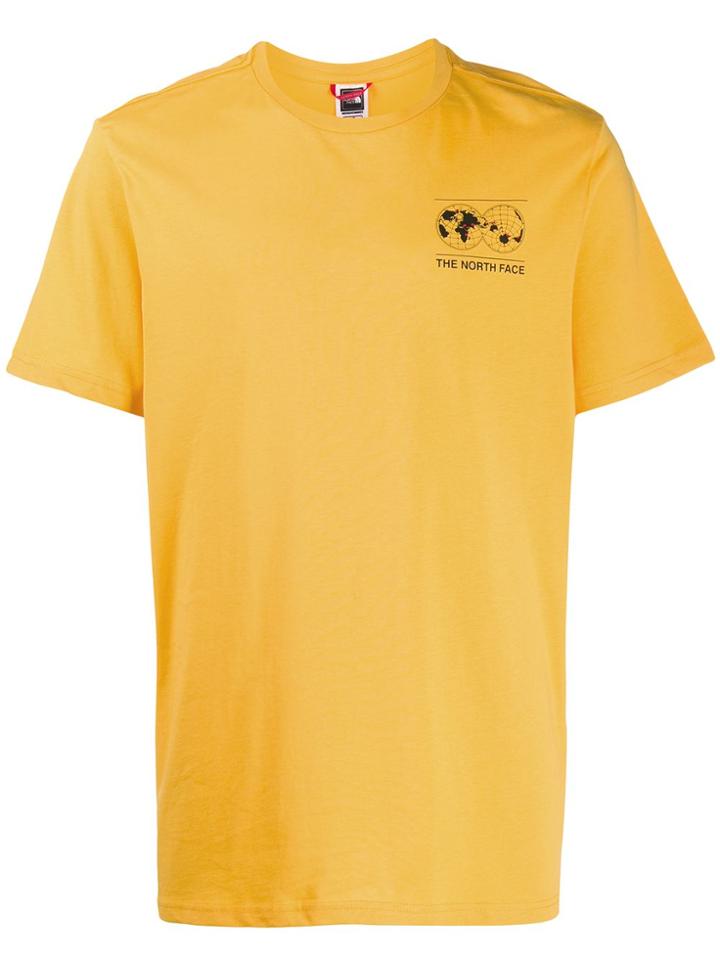 The North Face Logo Print T-shirt - Yellow