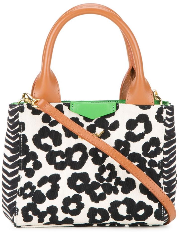 Muveil Leopard Print Tote Bag