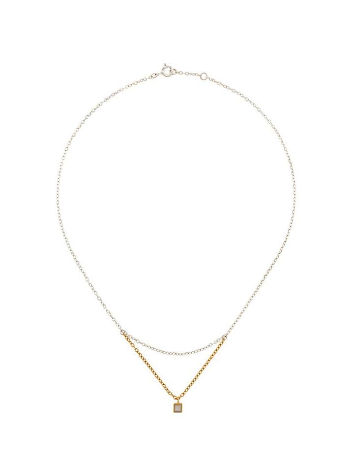 Maya Magal 'moonstone' Choker, Women's, Metallic