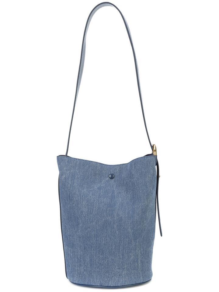 Derek Lam 10 Crosby - Denim Bucket Bag - Women - Cotton/nappa Leather - One Size, Blue, Cotton/nappa Leather