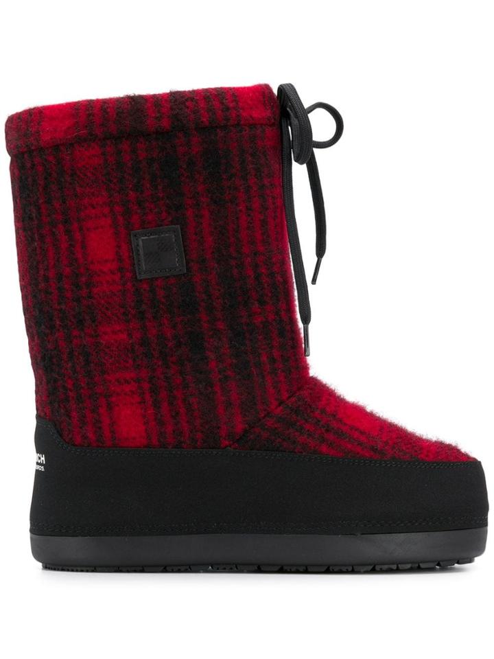 Woolrich Checked Eskimo Boots - Black