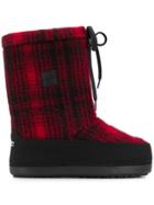 Woolrich Checked Eskimo Boots - Black