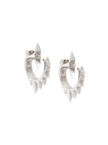 Kasun London Vortex Earrings - Metallic