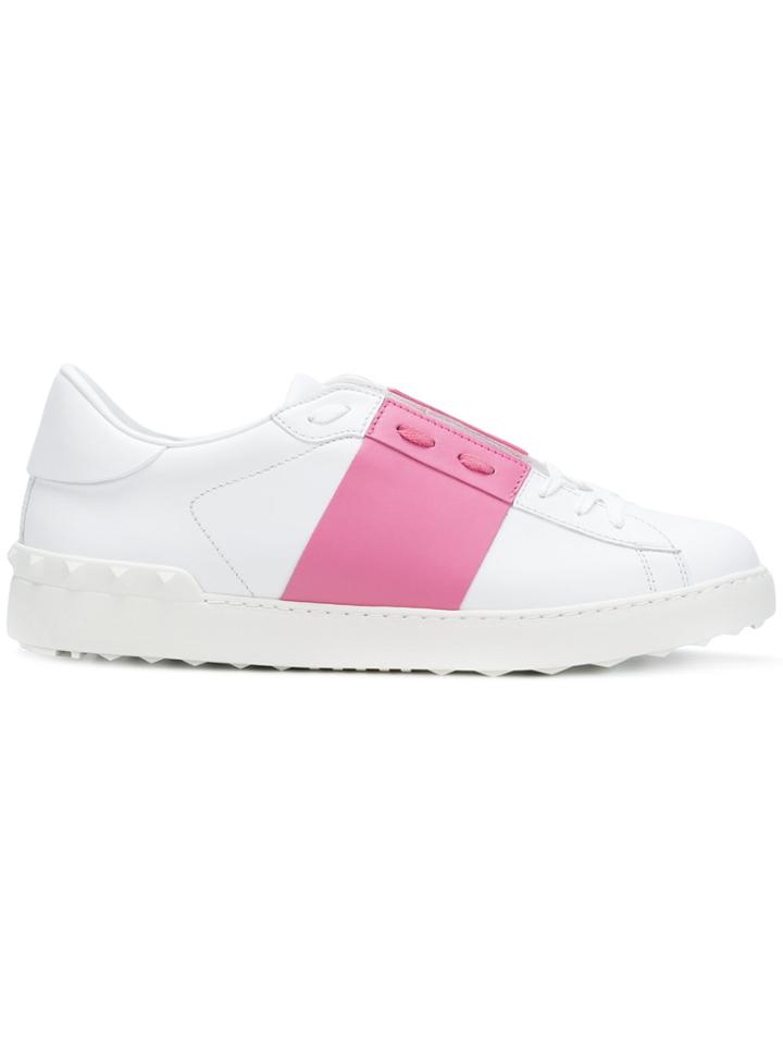 Valentino Open Low-top Sneakers - White