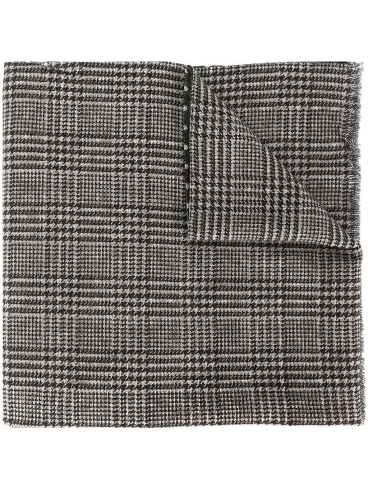 Z Zegna Dual Pattern Scarf