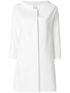 Herno A-line Overcoat - White