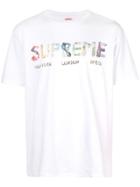 Supreme Jewelled Logo T-shirt - White