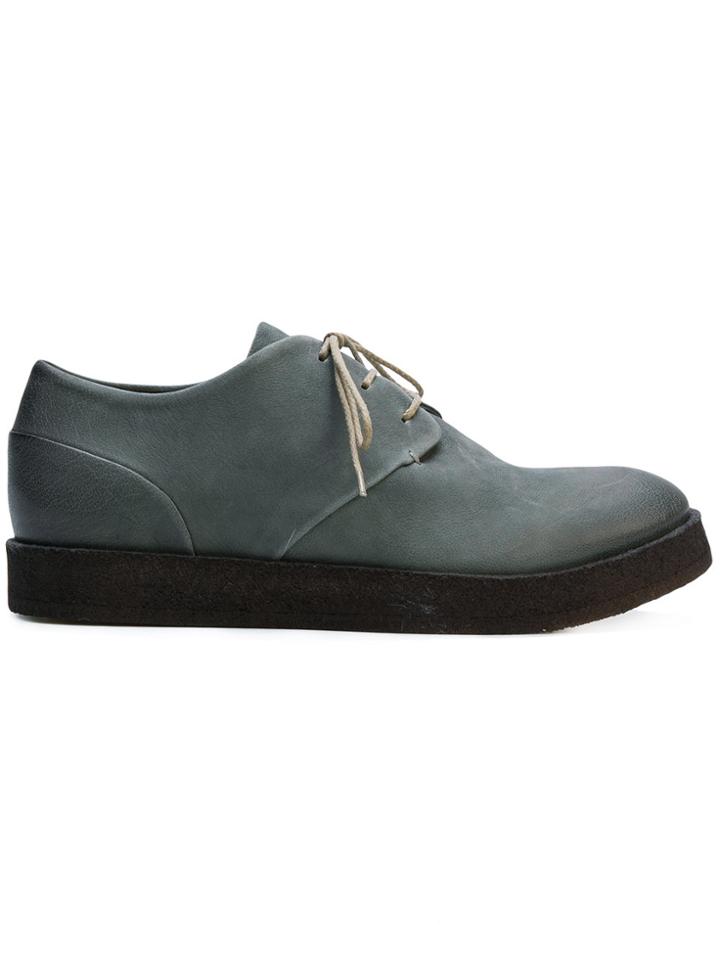 Del Carlo Classic Lace-up Shoes - Grey