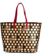 Love Moschino Dotted Print Tote