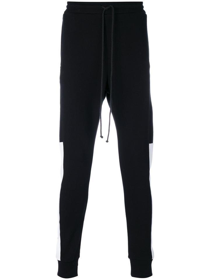 Lost & Found Rooms Side Stripes Sweatpants - Black