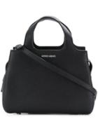 Giorgio Armani Small Tote - 80001 Black