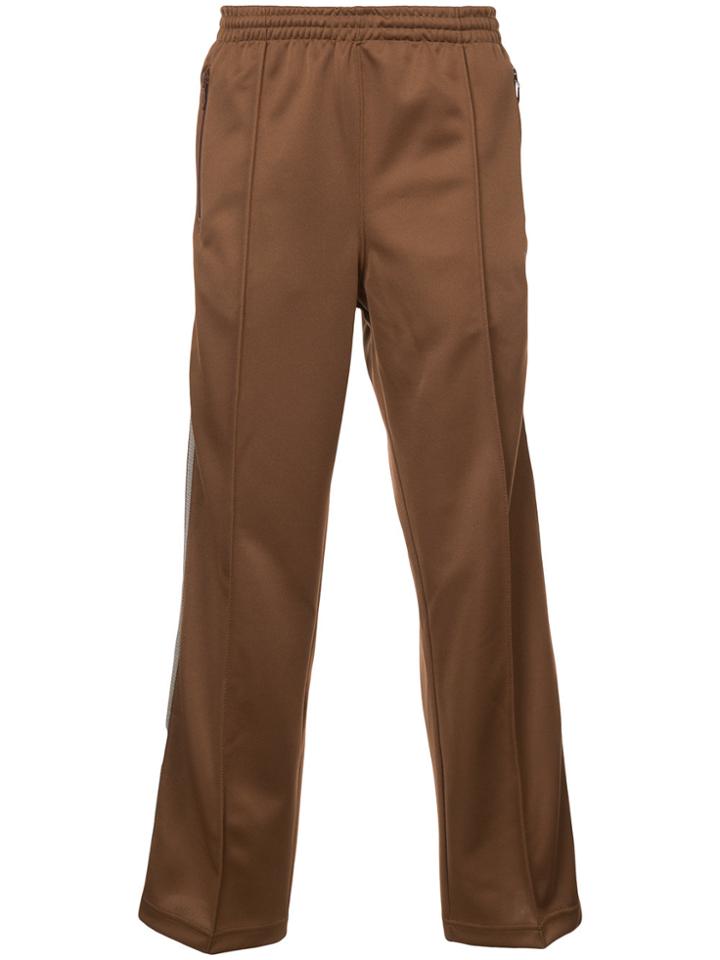 Needles Straight-leg Track Trousers - Brown