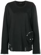 Helmut Lang Pouch Pocket Sweater - Black