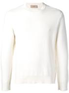 Maison Flaneur Slim-fit Jumper - White