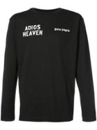 Palm Angels Adios Heaven Long-sleeve T-shirt - Black