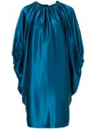 Gianluca Capannolo Silky Loose Fit Dress - Blue