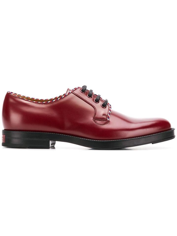 Gucci Derby Shoes - Red