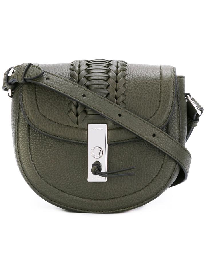 Altuzarra - Ghianda Saddle Bag - Women - Cotton/leather - One Size, Green, Cotton/leather