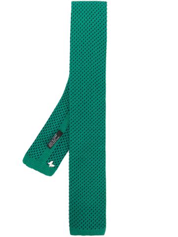 Fefè Knitted Tie - Green