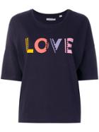 Chinti & Parker Love Print T-shirt - Blue