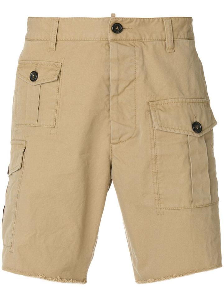 Dsquared2 Classic Cargo Shorts - Neutrals