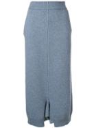 Stella Mccartney Drop-crotch Ankle Trousers - Blue