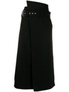 3.1 Phillip Lim Side Wrap Skirt - Black
