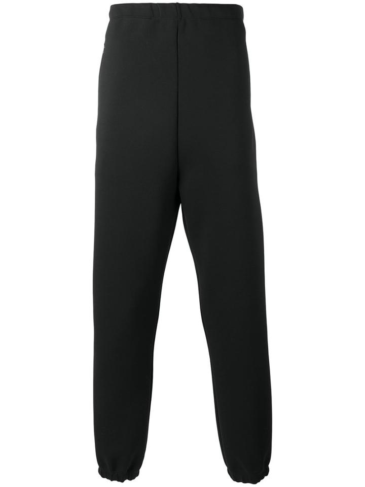 Balenciaga Drawstring Track Pants, Men's, Size: Xs, Black, Polyester/spandex/elastane/viscose