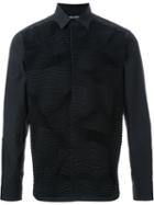 Neil Barrett Zigzag Applique Shirt